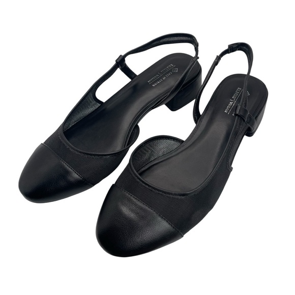 Call‎ It Spring Shoes Women's Size 8.5 US Black Sofiia Low Block Heel Slingback - Picture 1 of 14